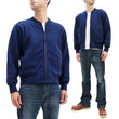 Load image into Gallery viewer, Whitesville Full-zip Sweatshirt No Hood with thermal lining Men's Waffle Lined Plain Zippered Sweatshirt Jacket WV69035 128 Navy-Blue