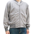 Load image into Gallery viewer, Whitesville Full-zip Sweatshirt No Hood with thermal lining Men's Waffle Lined Plain Zippered Sweatshirt Jacket WV69035 113 Heather-Gray