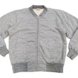 Load image into Gallery viewer, Whitesville Full-zip Sweatshirt No Hood with thermal lining Men's Waffle Lined Plain Zippered Sweatshirt Jacket WV69035 113 Heather-Gray