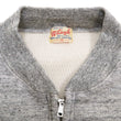 Load image into Gallery viewer, Whitesville Full-zip Sweatshirt No Hood with thermal lining Men's Waffle Lined Plain Zippered Sweatshirt Jacket WV69035 113 Heather-Gray