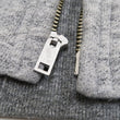 Load image into Gallery viewer, Whitesville Full-zip Sweatshirt No Hood with thermal lining Men's Waffle Lined Plain Zippered Sweatshirt Jacket WV69035 113 Heather-Gray