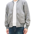 Load image into Gallery viewer, Whitesville Full-zip Sweatshirt No Hood with thermal lining Men's Waffle Lined Plain Zippered Sweatshirt Jacket WV69035 113 Heather-Gray