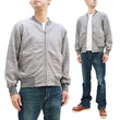 Load image into Gallery viewer, Whitesville Full-zip Sweatshirt No Hood with thermal lining Men's Waffle Lined Plain Zippered Sweatshirt Jacket WV69035 113 Heather-Gray