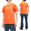 Load image into Gallery viewer, Whitesvill Plain T-shirt with Rib Side Panels Men's Heavyweight Short Sleeve Tee WV78930 159 Orange