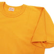Load image into Gallery viewer, Whitesvill Plain T-shirt with Rib Side Panels Men's Heavyweight Short Sleeve Tee WV78930 156 Gold