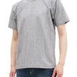 Load image into Gallery viewer, Whitesvill Plain T-shirt with Rib Side Panels Men's Heavyweight Short Sleeve Tee WV78930 113 Heather-Gray