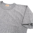Load image into Gallery viewer, Whitesvill Plain T-shirt with Rib Side Panels Men's Heavyweight Short Sleeve Tee WV78930 113 Heather-Gray