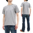 Load image into Gallery viewer, Whitesvill Plain T-shirt with Rib Side Panels Men's Heavyweight Short Sleeve Tee WV78930 113 Heather-Gray