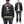 Tailor Toyo Reversible Vietnam Jacket with Insulation - Men's Modern Reinterpretation of Viet-Jumper Vietnam Souvenir Jacket / TT15800-119 Black