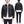 Load image into Gallery viewer, Oni Denim Jacket 02527P-kasuri Men&#39;s Casual Slim-Fit 17oz. ONI-Kasuri Slub Selvedge Denim Type III Jean Jacket Indigo One-Wash
