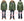 Alpha Industries N-3B Parka 20094 Men's Modern Fit Military Inspired Thigh-Length Padded Nylon Hooded Coat Jacket 20094-503 Vintage-Green