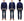 Studio D'artisan Men's 14 oz Selvedge Sashiko Jacket - Type II Style - Deep Indigo One Wash - Made in Japan (SDA 4619)