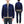 Studio D'artisan Men's 14 oz Selvedge Sashiko Jacket - Type II Style - Deep Indigo One Wash - Made in Japan (SDA 4619)