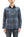 Studio D'Artisan Men's Heavyweight Jacquard Work Shirt, Sashiko Stitch Boro/Noragi-Inspired Slub Plaid, 100% Cotton, Made in Japan (SDA 5651 Blue)