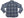 Studio D'Artisan Men's Heavyweight Jacquard Work Shirt, Sashiko Stitch Boro/Noragi-Inspired Slub Plaid, 100% Cotton, Made in Japan (SDA 5651 Blue)