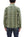 Studio D'Artisan Men's Heavyweight Jacquard Work Shirt, Sashiko Stitch Boro/Noragi-Inspired Slub Plaid, 100% Cotton, Made in Japan (SDA 5651 Green)