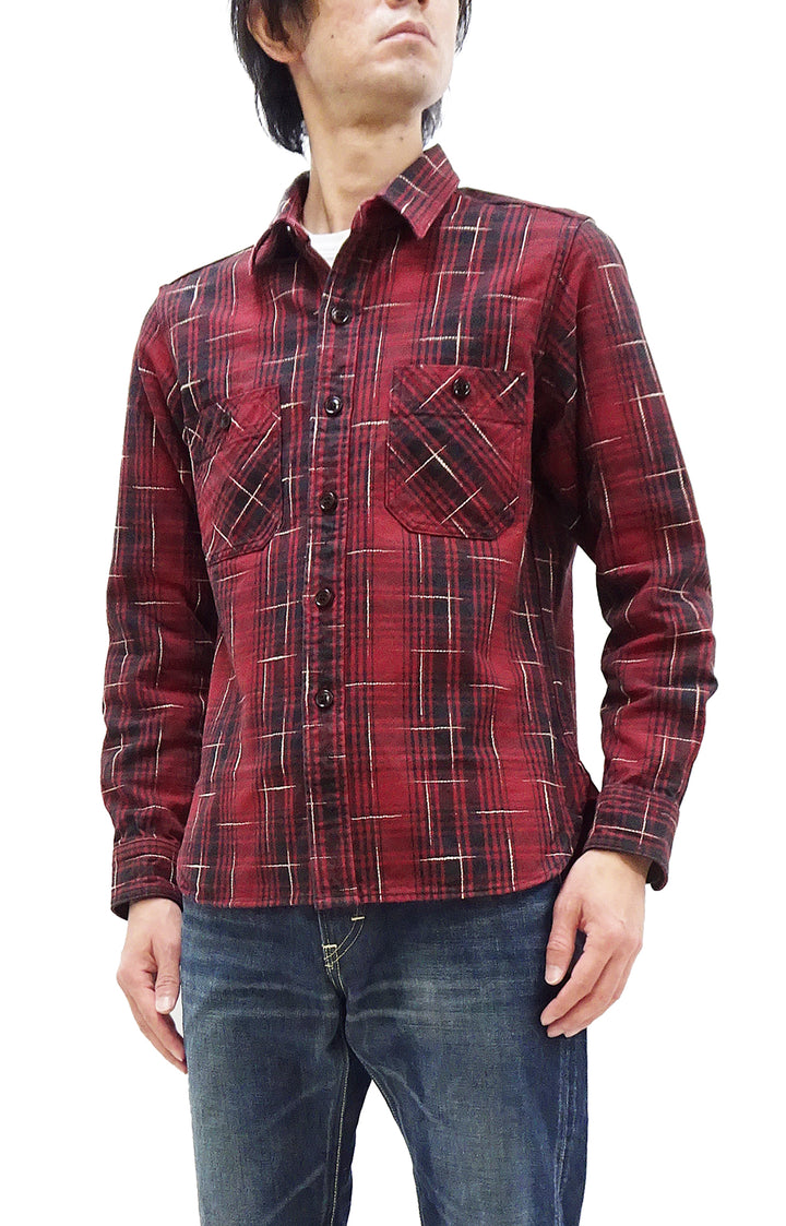 Studio D'artisan Kasuri Plaid Shirt Men's Heavyweight Long Sleeve Butt – RODEO-JAPAN Pine-Avenue Clothes shop studio-d-artisan-kasuri-plaid-shirt-men-s-heavyweight-long-sleeve-butt-rodeo-japan-pine-avenue-clothes-shop