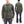 Studio D'artisan Plaid Flannel Shirt Men's Casual Heavyweight Cotton Long Sleeve Button-Up Work Shirt 5714 Green