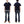 Load image into Gallery viewer, Studio D&#39;Artisan Indigo Dobby Camp Collar Shirt - Men&#39;s Short Sleeve Casual Shirt with Relaxed Resort-Style Design - 5724 Deep-Indigo
