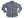 Studio D'Artisan Men's Indigo Plaid Long Sleeve Work Shirt Noragi Boro Sashiko Inspired Made in Japan (SDA 5737)