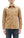 Studio D'Artisan Men's 12oz Fox Cotton Long Sleeve Work Shirt - Naturally Colored Brown Organic Twill, Undyed, Made in Japan (SDA 5740)