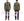 Studio D'Artisan Men's Flannel Plaid Work Shirt, Heavyweight Cotton Long-Sleeve Button-Up Shirt with Minimal Brushing, Made in Japan (SDA 5752 Green)