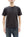 Studio D'artisan Plain T-Shirt Made from Heavyweight Loopwheeled Jersey Fabric Men's Tsuri-Ami Short Sleeve Tee 9913 Charcoal Black (Faded Black)