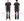 Studio D'artisan Plain T-Shirt Made from Heavyweight Loopwheeled Jersey Fabric Men's Tsuri-Ami Short Sleeve Tee 9913 Charcoal Black (Faded Black)