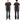 Studio D'artisan Plain T-Shirt Made from Heavyweight Loopwheeled Jersey Fabric Men's Tsuri-Ami Short Sleeve Tee 9913 Charcoal Black (Faded Black)
