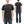 Studio D'artisan Plain T-Shirt Made from Heavyweight Loopwheeled Jersey Fabric Men's Tsuri-Ami Short Sleeve Tee 9913 Charcoal Black (Faded Black)