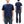 Studio D'artisan Plain T-Shirt Made from Heavyweight Loopwheeled Jersey Fabric Men's Tsuri-Ami Short Sleeve Tee 9913 Navy-Blue
