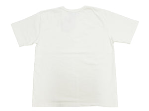 Studio D'artisan Plain T-Shirt Made from Heavyweight Loopwheeled Jersey Fabric Men's Tsuri-Ami Short Sleeve Tee 9913 Off-White