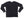 Studio D'Artisan Men's Heavyweight Waffle Knit Thermal Long Sleeve T-Shirt - 100% Cotton, Crew Neck, Ribbed Cuffs, Raw-edge hem, Made in Japan (SDA 9936) Black