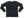 Studio D'Artisan Men's Heavyweight Waffle Knit Thermal Long Sleeve T-Shirt - 100% Cotton, Crew Neck, Ribbed Cuffs, Raw-edge hem, Made in Japan (SDA 9936) Black