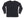 Studio D'artisan Men's Heavyweight 100% Cotton Waffle-Knit Thermal Long-Sleeve T-Shirt, Crew Neck, Four-Needle Flatseams, Curved Overlock-Finished Hem, Made in Japan (SDA 9936 Black)