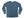 Studio D'artisan Men's Heavyweight 100% Cotton Waffle-Knit Thermal Long-Sleeve T-Shirt, Crew Neck, Four-Needle Flatseams, Curved Overlock-Finished Hem, Made in Japan (SDA 9936 Blue)