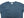 Studio D'artisan Men's Heavyweight 100% Cotton Waffle-Knit Thermal Long-Sleeve T-Shirt, Crew Neck, Four-Needle Flatseams, Curved Overlock-Finished Hem, Made in Japan (SDA 9936 Blue)