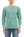 Studio D'artisan Men's Heavyweight 100% Cotton Waffle-Knit Thermal Long-Sleeve T-Shirt, Crew Neck, Four-Needle Flatseams, Curved Overlock-Finished Hem, Made in Japan (SDA 9936 Emerald Green)