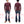 Laden Sie das Bild in den Galerie-Viewer, Studio D&#39;artisan Waffle-Knit Thermal Henley T-Shirt Men&#39;s Casual Long Sleeve Plain 3-Button Placket Heavyweight Thermal Tee 9937 Burgundy
