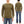 Studio D'artisan Men's Heavyweight 100% Cotton Waffle-Knit Thermal Henley Long-Sleeve T-Shirt, Three-Button Placket, Four-Needle Flatseams, Curved Overlock-Finished Hem, Made in Japan (SDA 9937 Khaki)