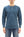 Studio D'artisan Men's Heavyweight 100% Cotton Waffle-Knit Thermal Henley Long-Sleeve T-Shirt, Three-Button Placket, Four-Needle Flatseams, Curved Overlock-Finished Hem, Made in Japan (SDA 9937 Blue)