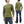 Load image into Gallery viewer, Studio D&#39;artisan Waffle-Knit Thermal Henley T-Shirt Men&#39;s Long Sleeve Plain 3-Button Placket Super Heavyweight Thermal Tee 9937 Khaki
