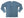 Studio D'Artisan Men's Heavyweight Waffle Knit Thermal Henley Long Sleeve T-Shirt - 100% Cotton, Ribbed Crew Neck Band, Ribbed Cuffs, Raw-edge hem, Made in Japan (SDA 9937) Faded-Blue