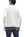 Studio D'Artisan Men's Heavyweight Waffle Knit Thermal Henley Long Sleeve T-Shirt - 100% Cotton, Ribbed Crew Neck Band, Ribbed Cuffs, Raw-edge hem, Made in Japan (SDA 9937) White