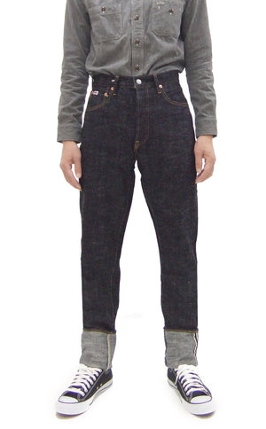 Studio D'Artisan GL3 Tapered jeans SD-1008 - Men's Relaxed Tapered fit, GL-3 15oz Japanese Selvedge Denim, One-Wash Indigo