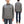 Sugar Cane Men's Hickory Stripe Work Shirt, Heavyweight Cotton Long-Sleeve Button-Up Shirt, Made in Japan (SC27853 119 Black)