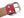 Studio D'artisan Leather Belt Men's Ccasual 38mm Wide/5mm Bend Leather with Thick Oval Buckle B-87 Red