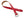 Studio D'artisan Leather Belt Men's Ccasual 38mm Wide/5mm Bend Leather with Thick Oval Buckle B-87 Red