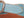 Studio D'artisan Leather Belt Men's Ccasual 38mm Wide/5mm Bend Leather with Thick Oval Buckle B-87 Blue-Emerald