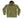 Barns Outfitters Men's COZUN Vintage-Inspired Long-Sleeve Zip-Up Hoodie, Medium-Weight 100% Cotton Brushed Fleece, Hooded Sweatshirt with a Two-Way Zipper, Flatseam Construction, One-Wash, Made in Japan (BR-3010PG RD, Pigment-Dyed Khaki)